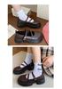 Mary Jane Women's Leather Shoes - 2023 Spring/Summer, Versatile Academy Style, Thick Sole, Low-Cut, Comfortable