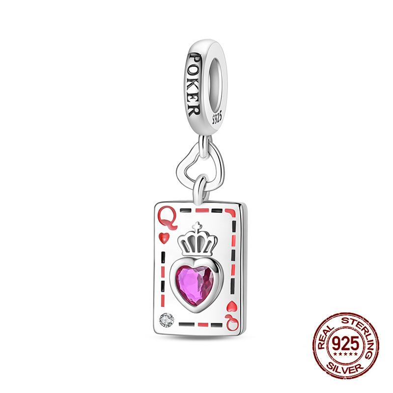 100% 925 Silver Tarot Collection Pendant DIY Hourglass Beads Fit Pandach Original Bracelet Women Jewelry Birthday Gift