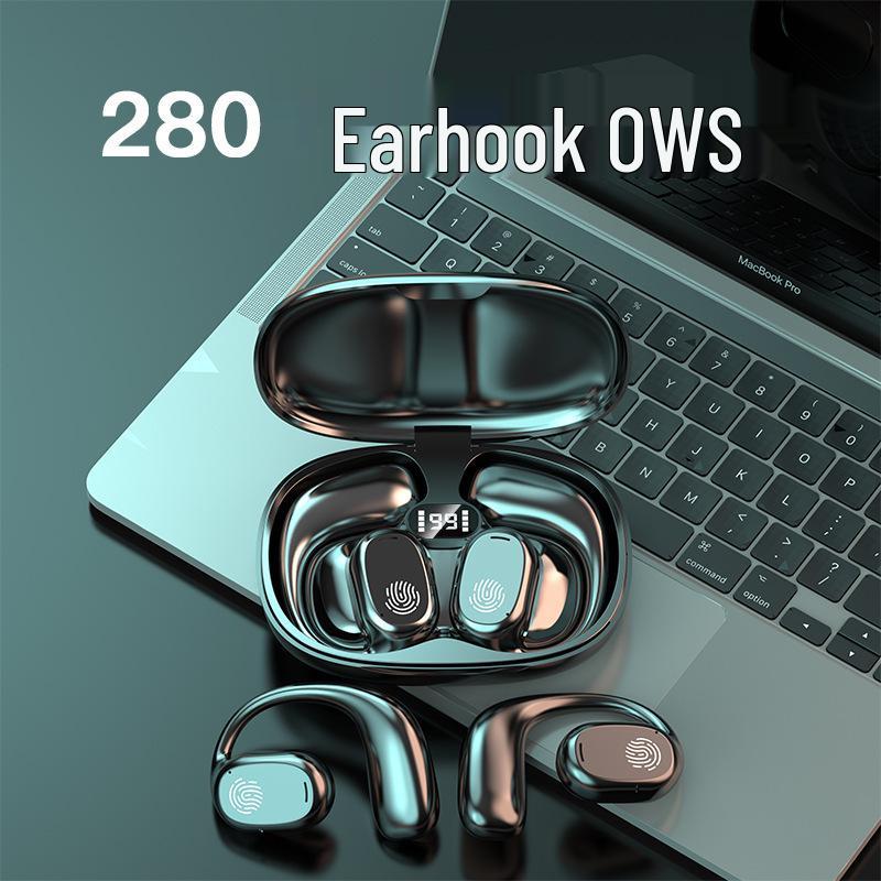 

OWS GT280 Wireless Ear-Hook Sports Headset Black
