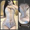 Sexy Underwear, Hot Lace Neck Onesie, Pure Desire To Open the File, Passion, No Temptation of Onesie Pajamas
