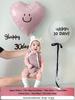 30-Day Baby Celebration Photo Props & Background Wall Set