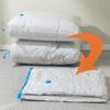 Transparent Vacuum Storage Bag Reusable Down Jacket Storage Bag Compression Bag  Moving House