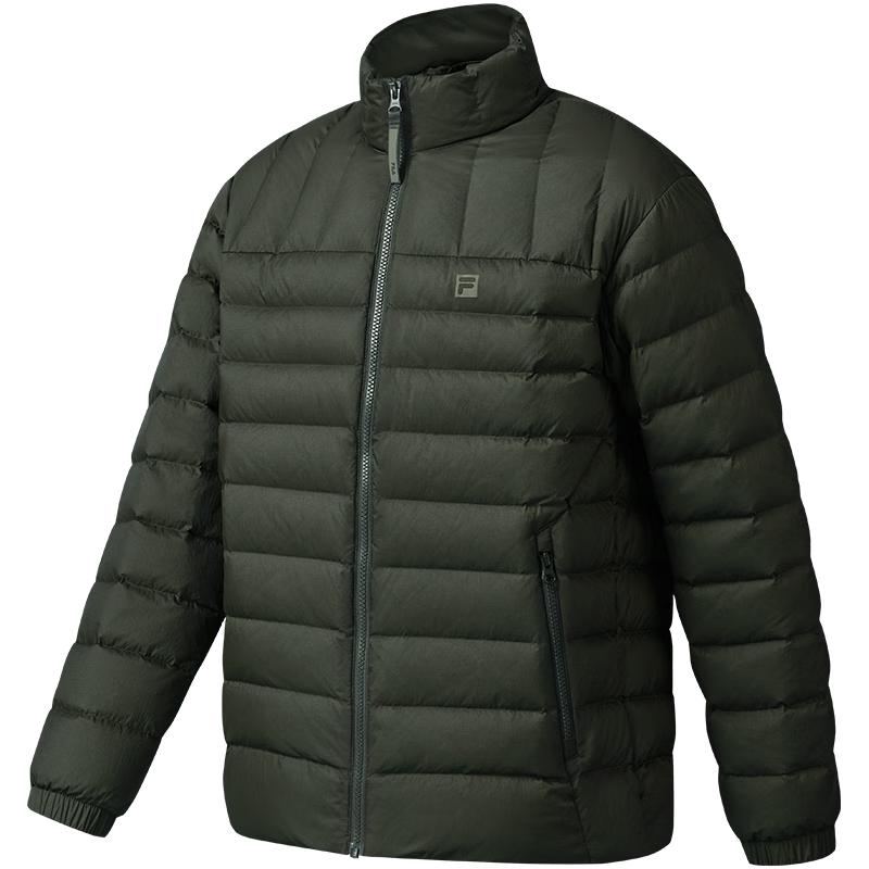 Fila Men's RGB Loose Fit Stand Collar Down Jacket
