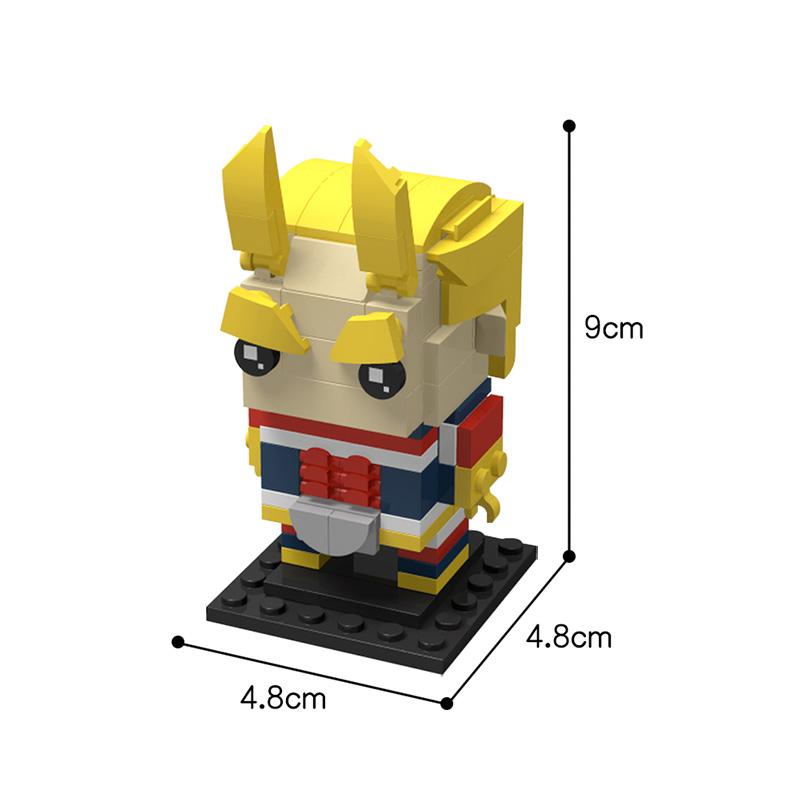 Mini Building Blocks Kit Cartoon Figures Characters Stranger Bricksheadz Collection Bricks Model Assemble Kids Toy Gifts