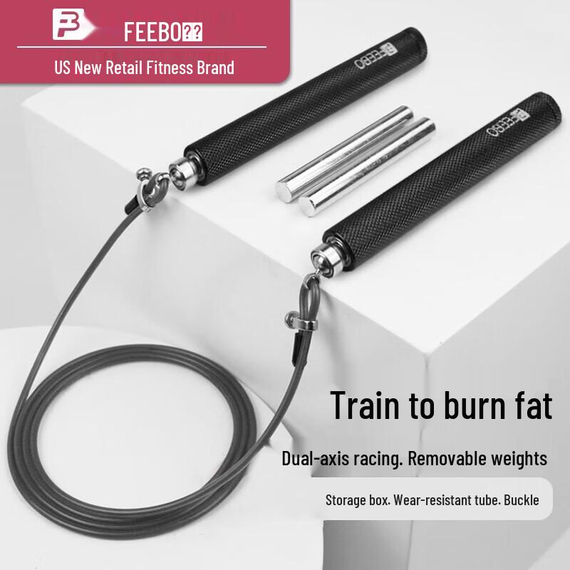 Weighted Steel Wire Speed Jump Rope