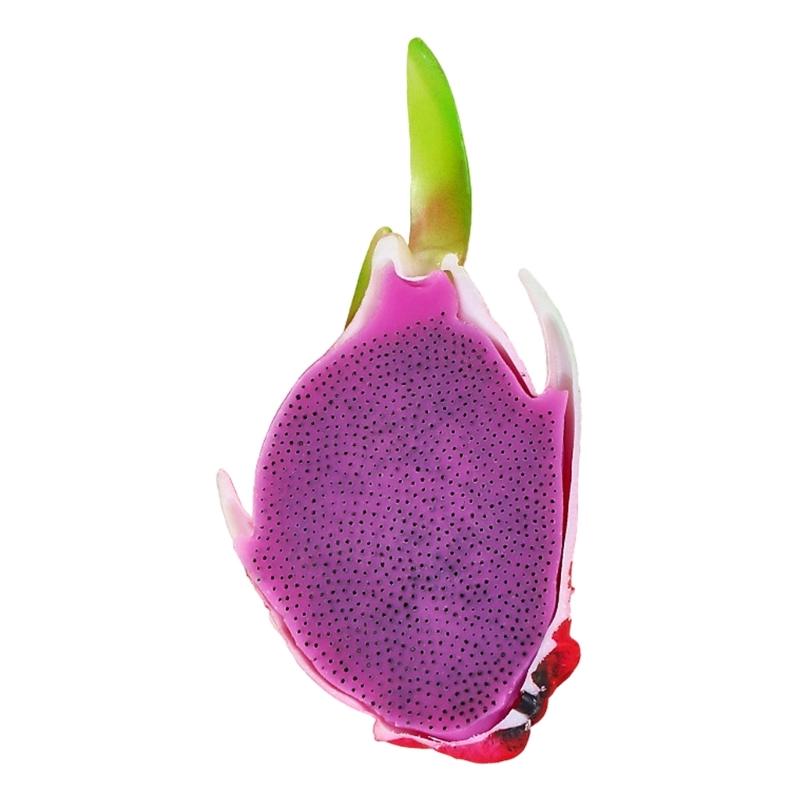 Silicone Squeeze Toy Dragon Fruit Design Stress Relief Toy For Desk Decoration Concentration Enhancement Activity Fun