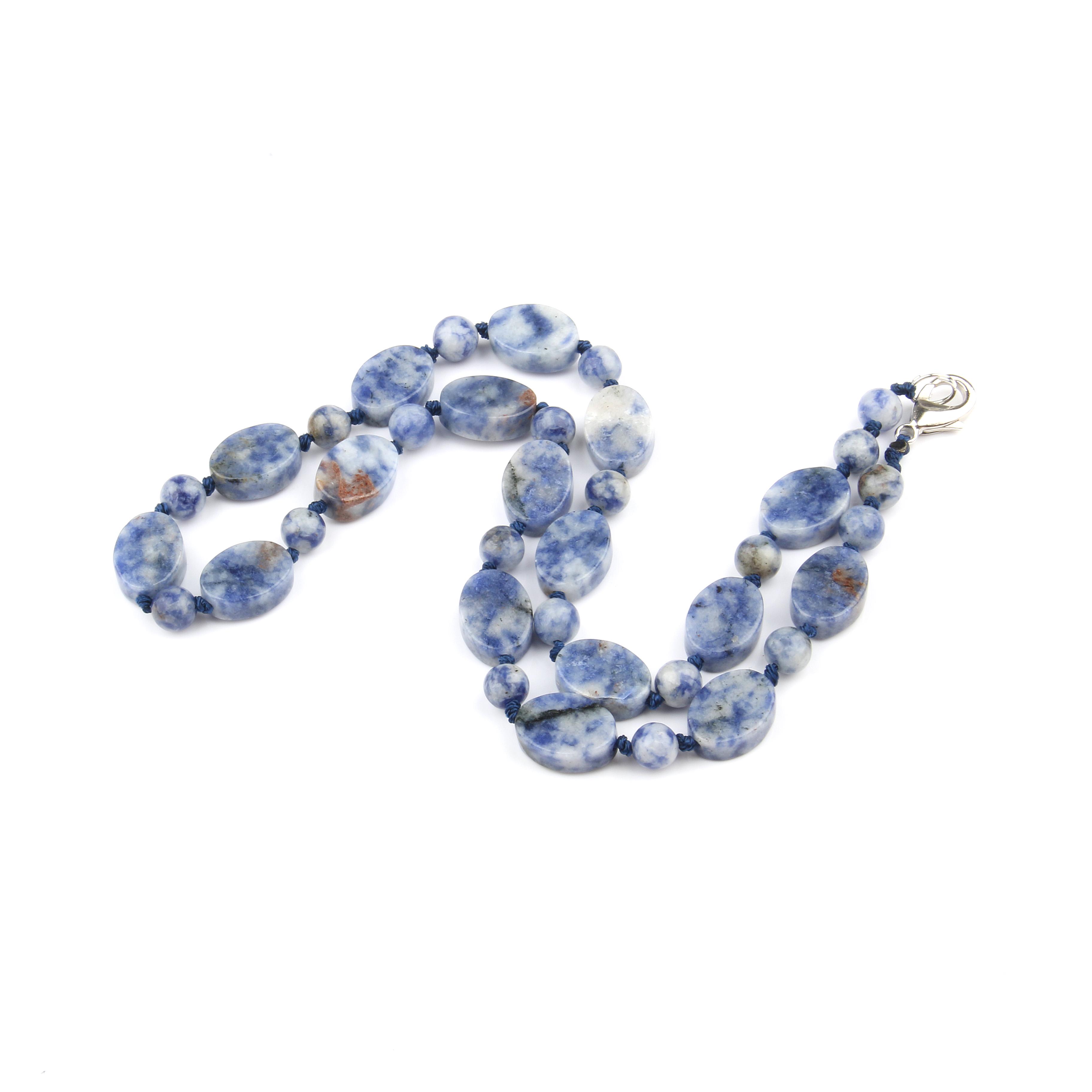 

Женские ожерелья из полудрагоценных камней