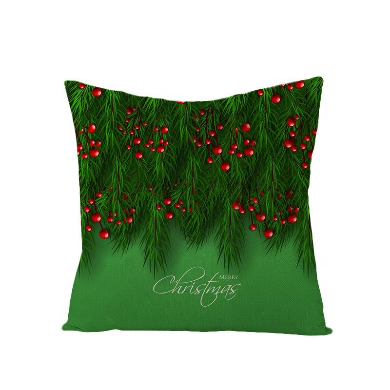 Husa de perna din bumbac in 45*45 Fata de perna de Craciun Perne de canapea Fete de perna Fete de perna Decor pentru casa