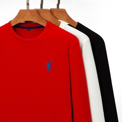 New Versatile Daily Business Spring And Autumn Men'S Men'S Standing Collar Long Sleeved Casual Outdoor Hoodie Jacquard Knitted Sweater
