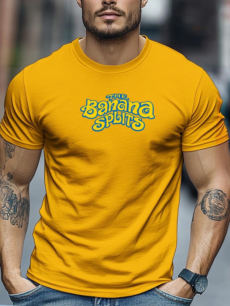 Mens Graphic Tee Columbia Explore The Great Outdoors Art Print Short Sleeve Round Neck Breathable Soft Daily Tee