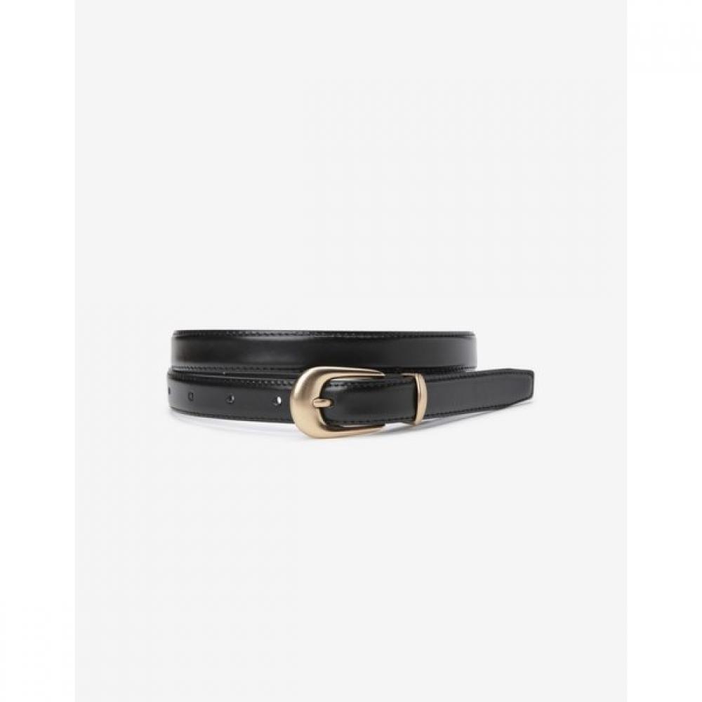 Cc Collect Slim Leather Belt C252phc001 Red (RD)/FREE