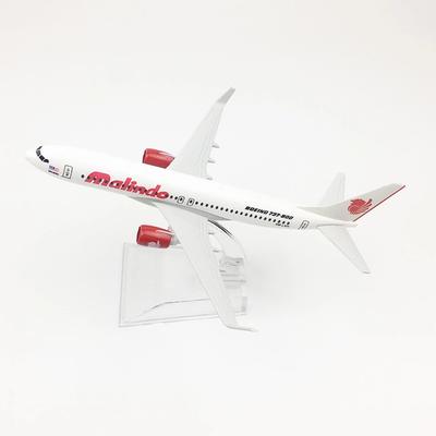 16CM Aircraft Model Alloy Real Aviation Malindo Boeing 737 Ornament Simulation Aircraft Model Home Decoration Luxury