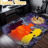 Custom Name Magical Three Witch  Rug, Office Rug, Chair Rug, Carpet for Living Rooms, Doormat Game Rug Home Decor Christmas Gifts