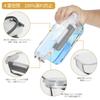 AILTEC Heat Resistant Glass Storage Set of Glass Airtight Microwave Dishwasher Easy To Leak BPA Rectangular Containers, 8, Containers, Tupperware,