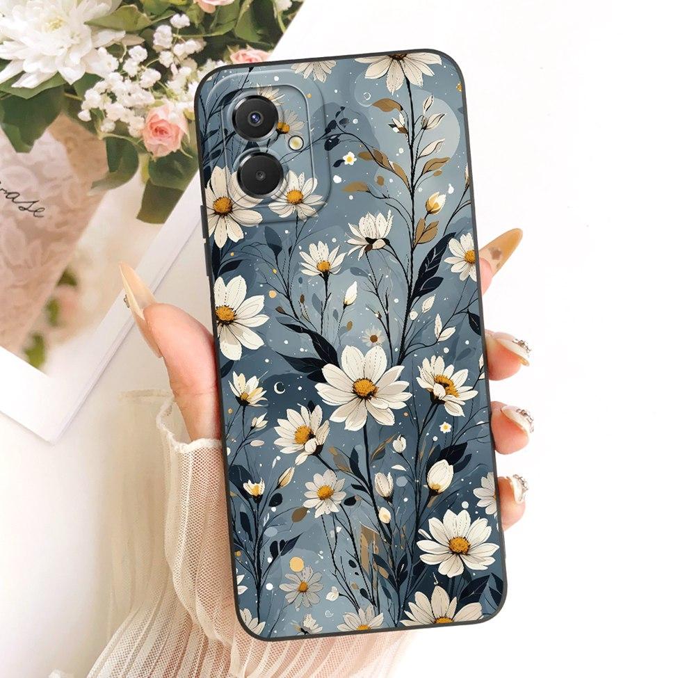 Casing For Samsung A07 4G A075B A075F A075M Cover For Samsung Galaxy A07 4G Case Silicone Luxury Fashion Cute Cat Kawaii Painted