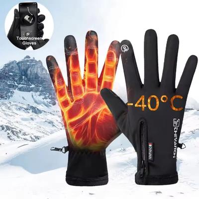Winterhandschuhe, wasserdicht, Thermo-Touchscreen, Thermo-Winddicht, warme Handschuhe, kaltes Wetter, Laufsport, Wandern, Skihandschuhe