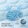 Chladicí podložka na postel pro psy a kočky z materiálu Ice Silk, měkká letní podložka na spaní pro štěňata a koťata, prodyšné hnízdo pro mazlíčky, deka pro mazlíčky