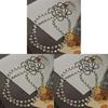 Fashion Beaded Phone Lanyard With Pvc Chain For Women And Men