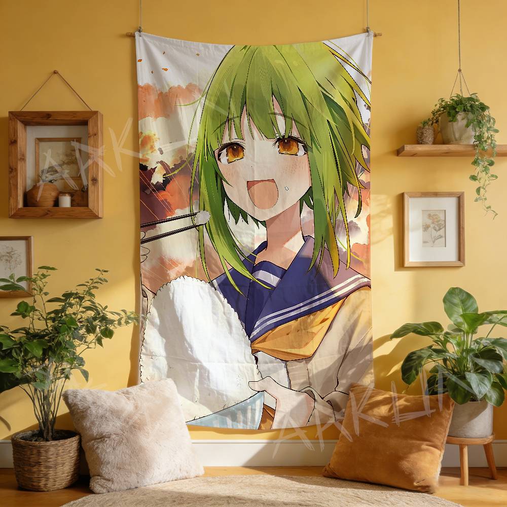 Anime Nokotan Cute Noko Shikanoko Tapestry Decoration Bedroom Dormitory Background Cloth Holiday Party Living Room Club Cloth