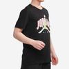 Jordan T Shirts Men's Black Crew Neck Moderate Straight Fit CZ8384-010