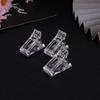 5pcs Nail Tips Clip Quick Building Poly Uv Gel Assistant Tool Diy Manicure Plastic Extension Clamp