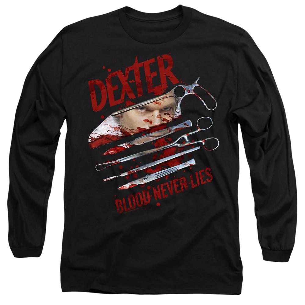 Dexter Unisex Dospělé Tričko Krev Nikdy Nelže