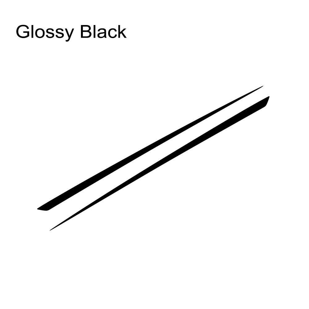 Car Waistline Vinyl Decal Side Door Stripes Graphics Racing Sticker Accessories For Ford Fiesta ST200 Hatchback Sedan ST RS