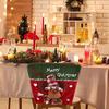Chair Back Covers Christmas 3D Doll Seat Slipcovers Holiday Chair Covers For Hosts Parents Dinner Family Gathering Kitchen
