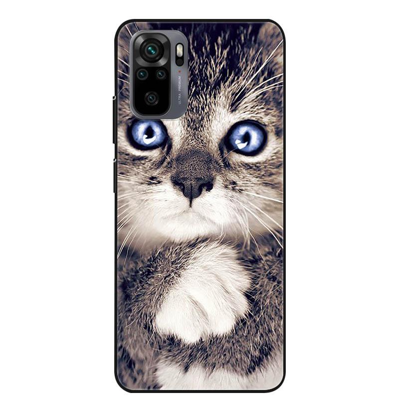For Xiaomi Redmi Note 10s Case Shockproof Silicone Cartoon Soft Cover for Redmi Note 10 Pro Phone Cases Note10 4G 10T 5G 10 S