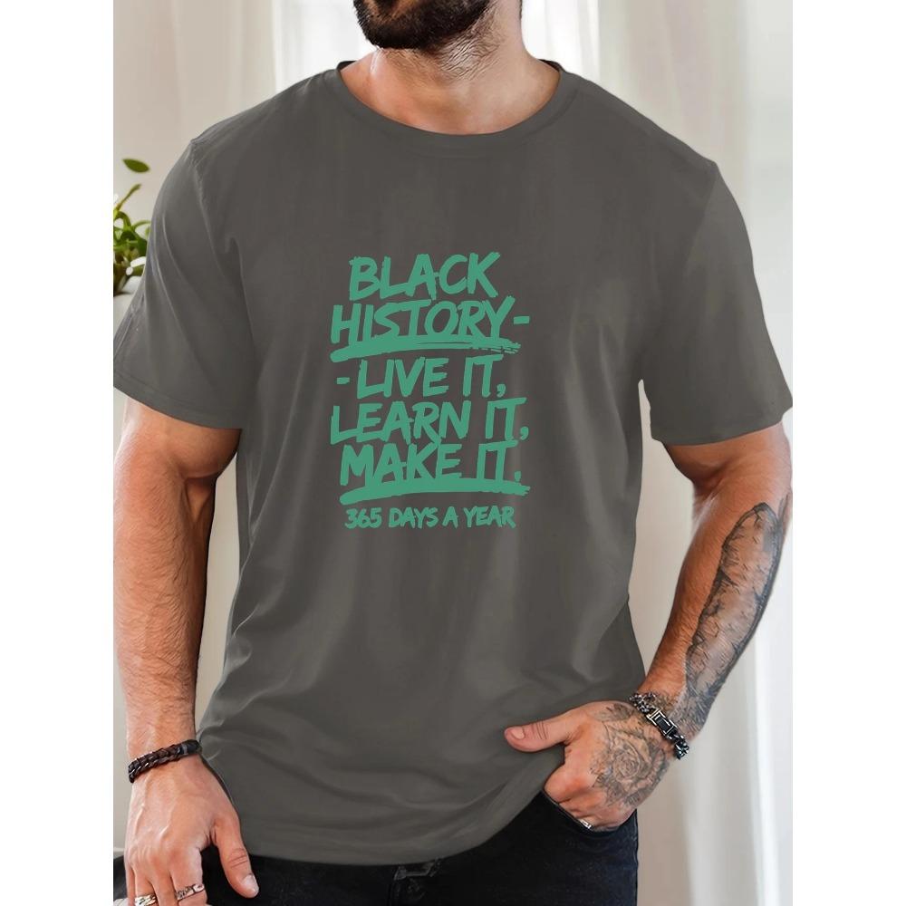 Sommer Herren Baumwolle Oversized T-Shirt Englisch Buchstaben Print Lässig Streetwear Kurzarm Atmungsaktiv Rundhals