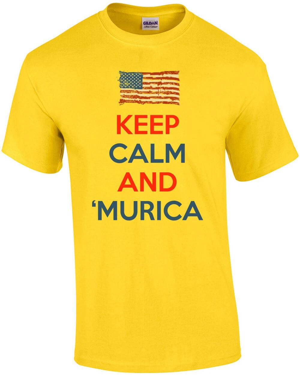 Keep Calm And Murica T-Shirt XL
