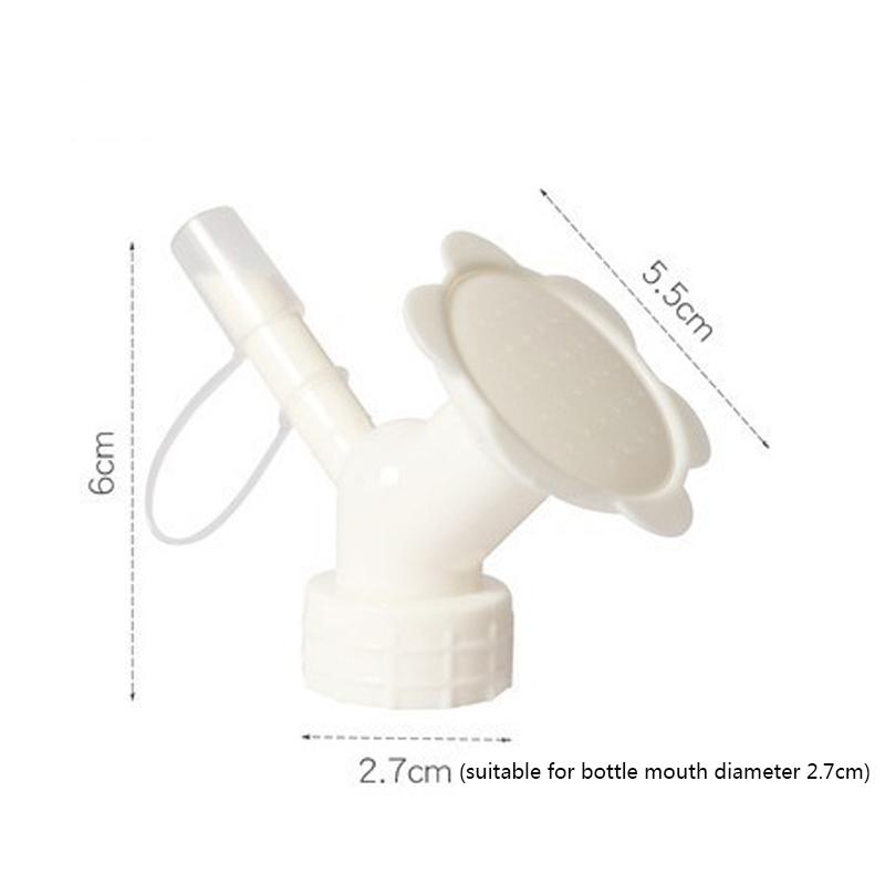 Home Garden Flower Plant Water Sprinkler for Waterers Bottle Watering Cans Sprinkler 2 In 1 Plastic Sprinkler Nozzle
