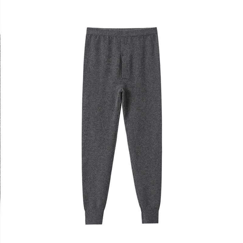 

Men s Pure Cashmere Casual Pants - Autumn & Winter Collection M