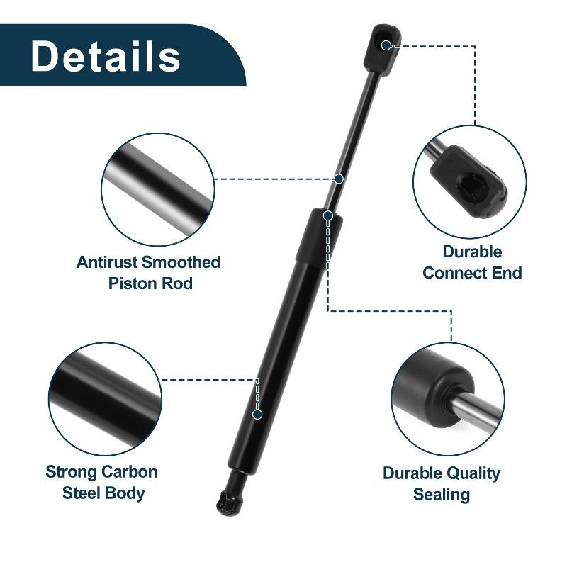 For BMW X3 E83 2004-2010 Front Bonnet Hood Gas Spring Shock Struts 51233400352 New 2PCS