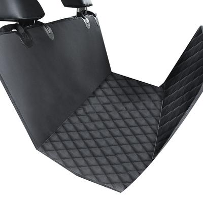 Housse de Siège Auto pour Chien Imperméable Anti-griffures Hamac Détachable Protecteur de Banquette Arrière pour Voitures Camions Section Aile Latérale Absente