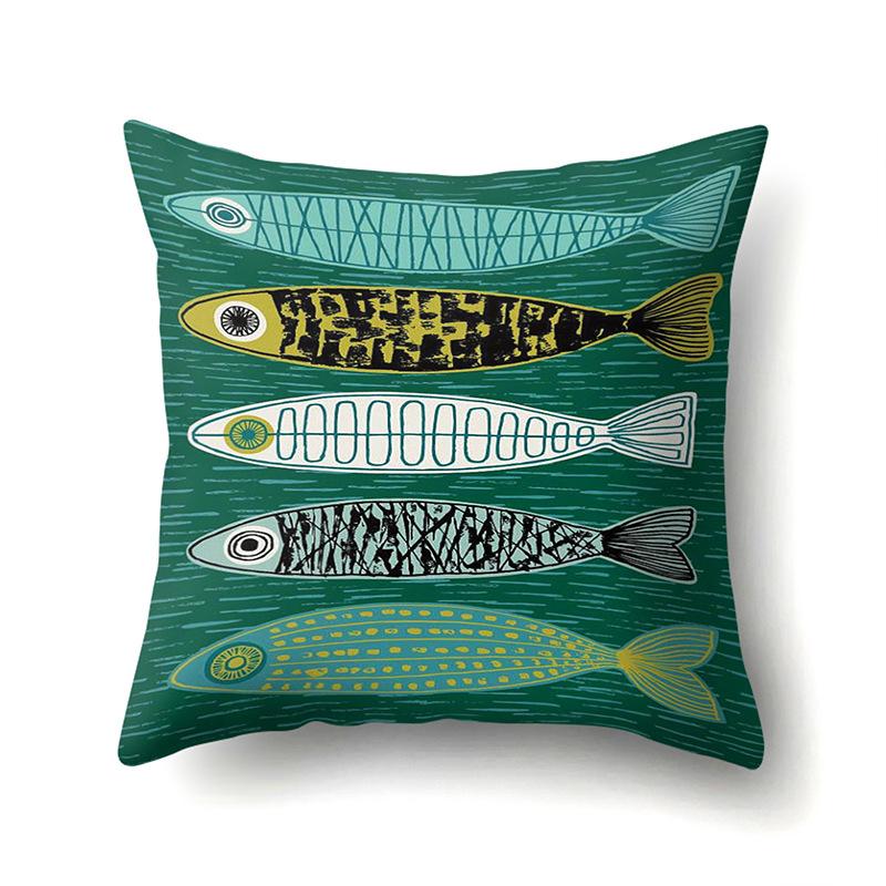 Polyester Pillowcase Automobile Decoration Home Printed Pillowcase