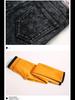 Men's Slim Fit Korean Style Velvet Lined Skinny Jeans for Fall