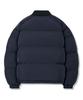 Trillion Leather Patch Puffer Jacket_Navy
