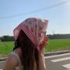 Fashionable And Casual Scarf Women S Artistic Spring Summer Decorative Headscarf