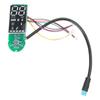 Real Time Speed And Battery Display for Electric Scooter Meter Electronic Dashboard Featuring Waterproof and Dustproof