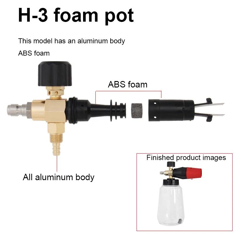 Manufacturer's direct selling high-pressure foam cannon spray tank with adjustable nozzle sprayer gun professional foam tool