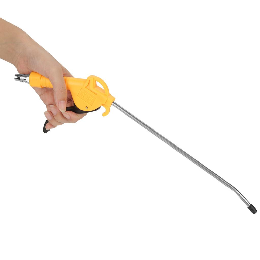 1 buc pistol pneumatic de îndepărtare a prafului din aliaj de aluminiu, accesoriu de suflare cu aer cu articulație