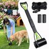 Jaw Clamp Heavy Duty Long Handle Poop Scooper Pet Cleaning Shovel Tools for Dog for Dog Puppy Cat Waste Picker Pet Supplies