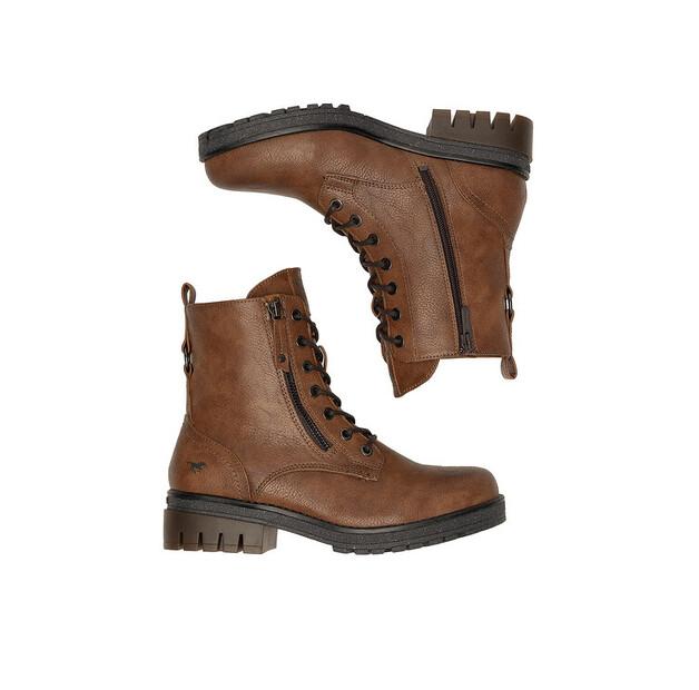 Mustang 1397-501 Brown Ankle Boots