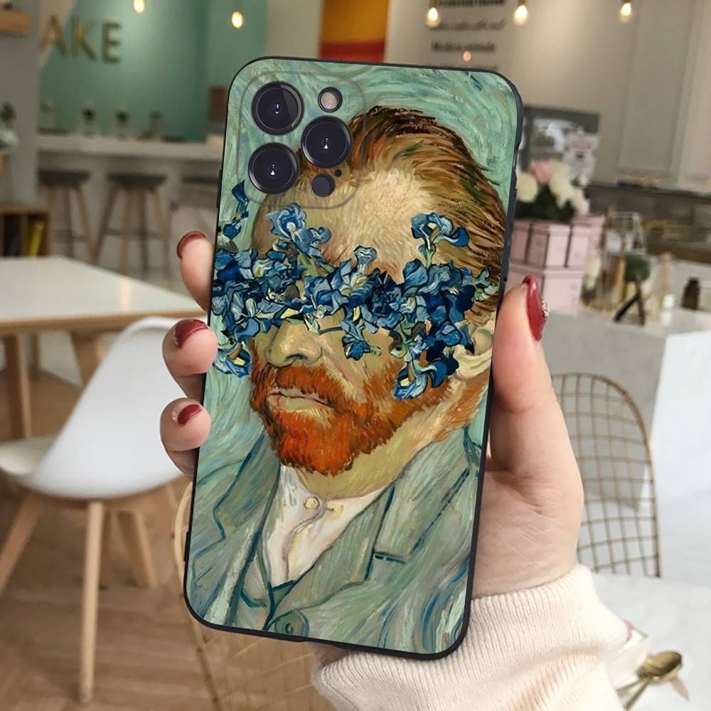 Van Gogh Oil Painting Phone Case For Iphone 17 Air 16 15 14 13 12 11 Pro Max 16 15 14 Plus TPU Soft Case