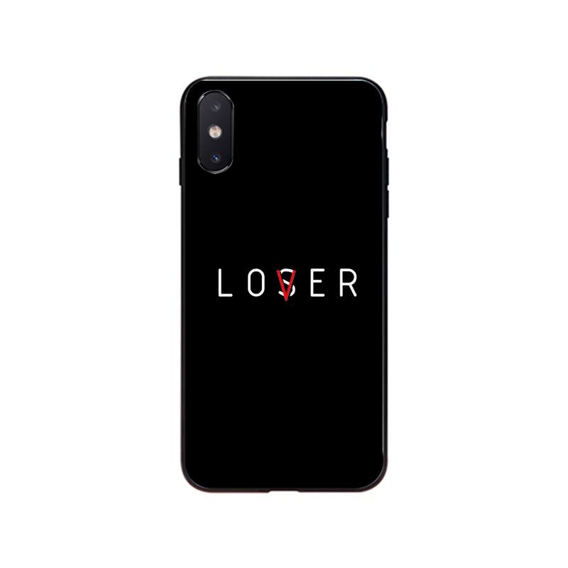 Sad Depression Black Word Heart Broken Phone Case for Iphone 14 13 12 11 Pro Max Case For iPhone XS MAX X XR SE2 8 7 Plus