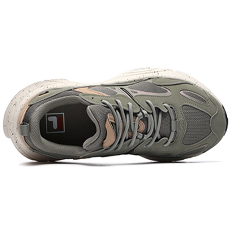 FILA Mars 2 Fashion Sports Casual Comfortable Shock Absorbing Wear Resistant Low Top Lifestyle Shoes Men sneaker Green F12M141116FVN
