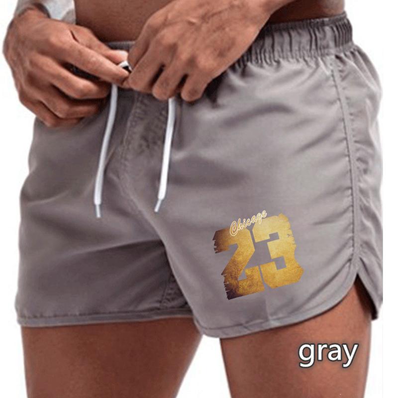 2025 Summer New Men's Quick-Drying Swim Trunks Sports Pants Swimwear Beach Shorts Jogging Shorts Digital Printing