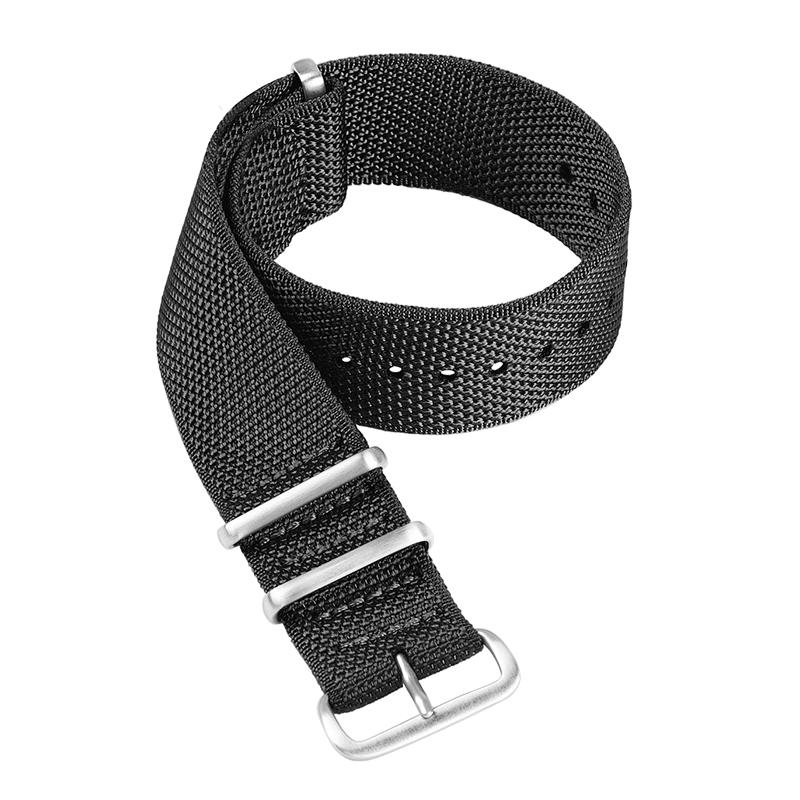 premium Quality Nylon Watch Strap 20mm 22mm Bands for Seiko Military Sport Woven Bracelet Men's Wristband Belt Watch Accessories