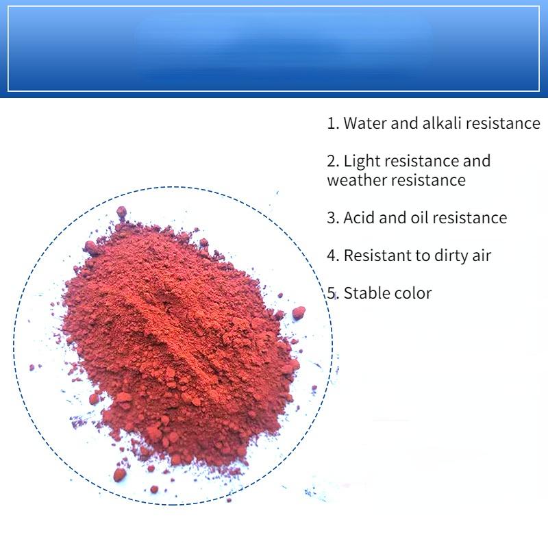 1KG Color Iron Oxide Pigment Plastic Runway Cement Strong Coloring Additive Color Powder Art Engineering Supplies